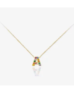 Colgante Lyric Multicolor Gold