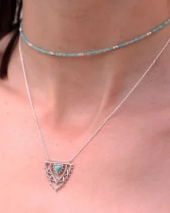 Collar Chakra Amazonita