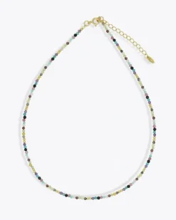 Collar Chakra Multicolor Gold