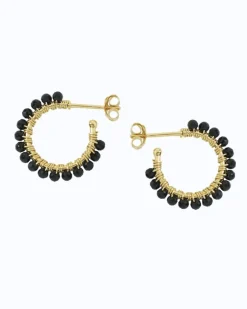 Pendiente Mataki Black Gold