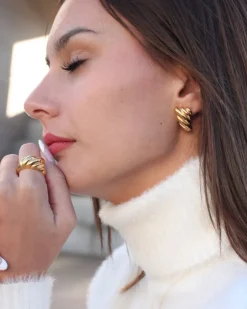Pendientes Dune Oro