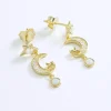 Pendientes Evren Oro