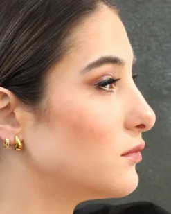 Pendientes Greta Midi Oro