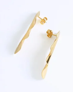 Pendientes Mento Oro Maxi
