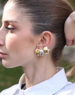 Pendientes Nuna Oro