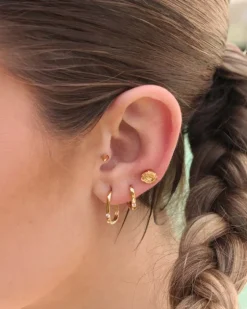 Pendientes Rorun Midi Oro