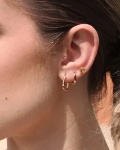 Pendientes Rorun Oro