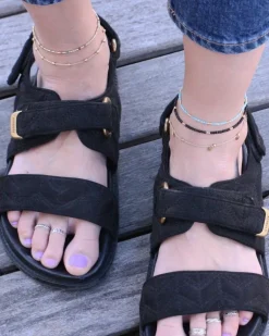 Tobillera Chakra Multicolor Gold